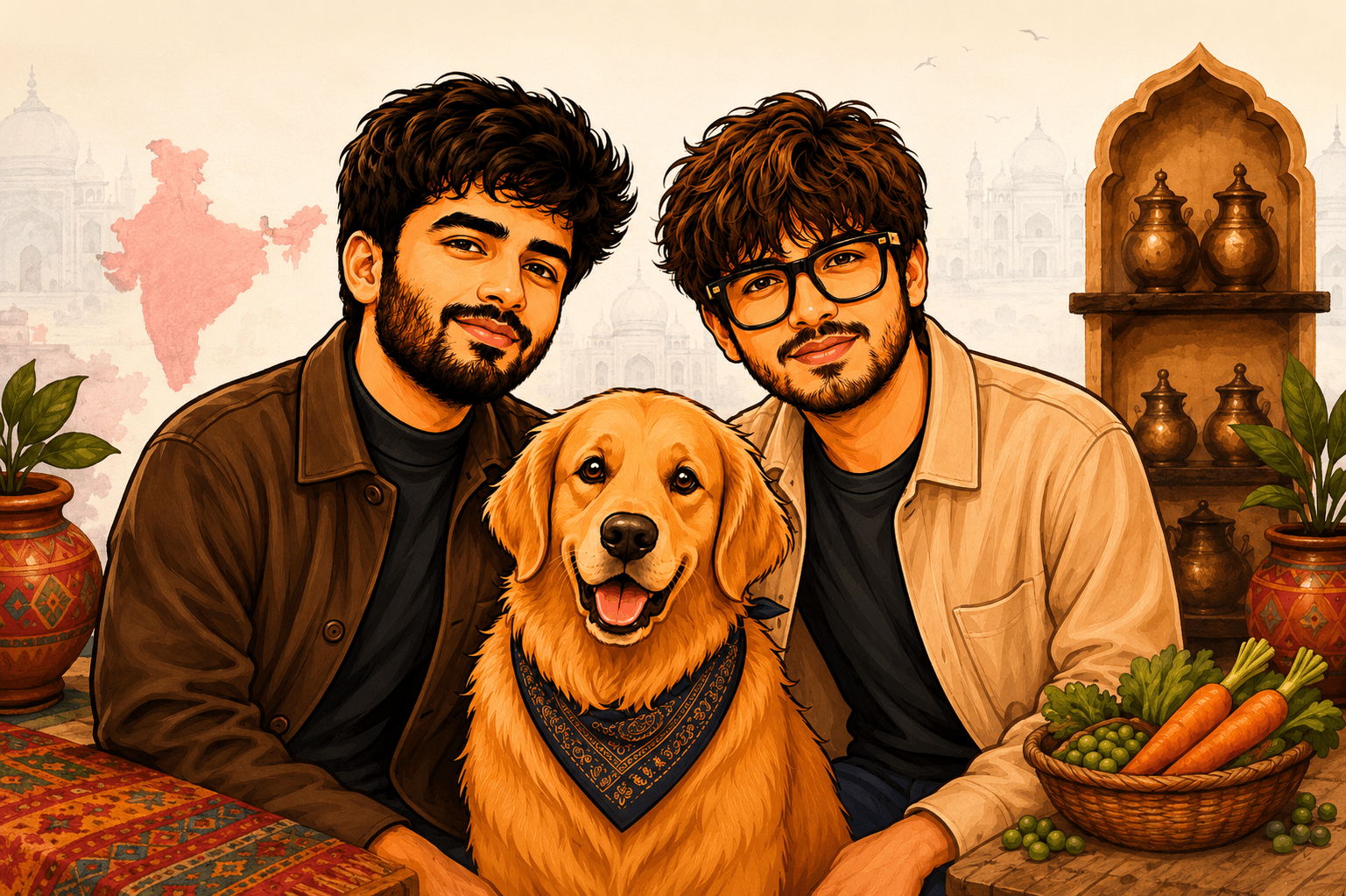Buddy with the Buddy's Care family